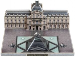 3D пъзел UMBUM от 27 части - Музей Лувър, Париж