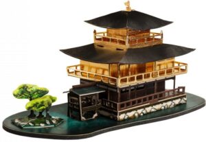 3D пъзел UMBUM от 30 части - Златният павилион, Киото