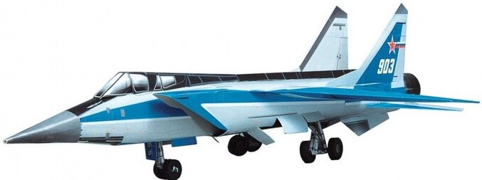 3D пъзел UMBUM от 32 части - Изтребител МИГ-31