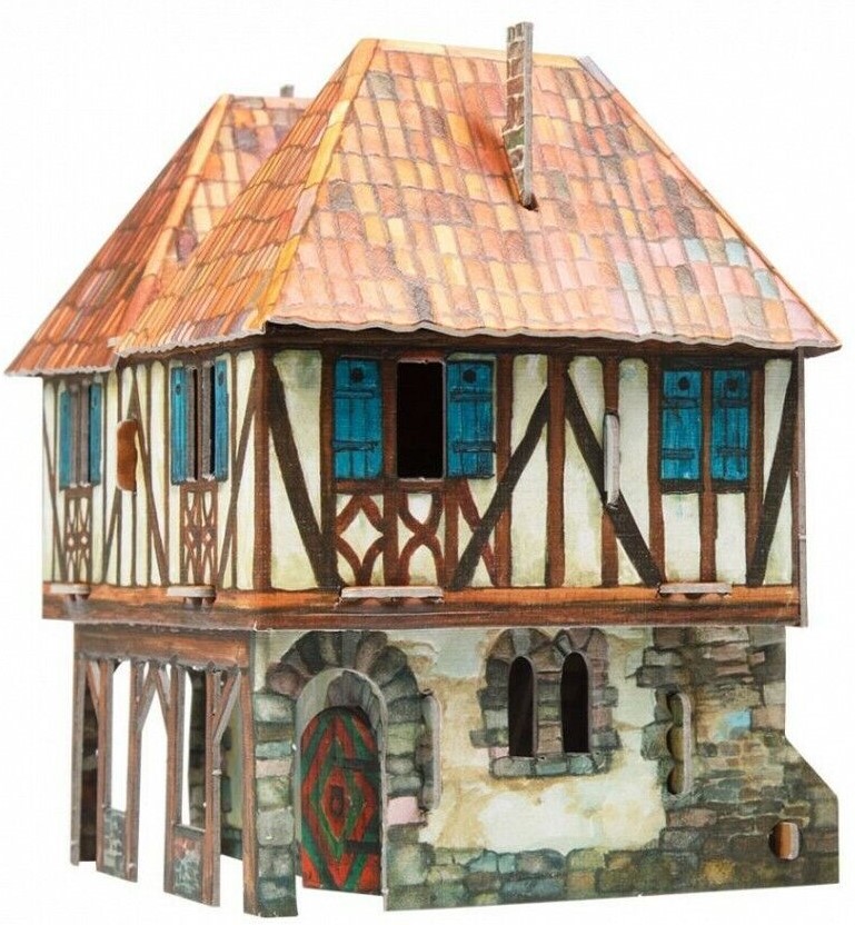 3D пъзел UMBUM от 32 части - Къща на заможен гражданин