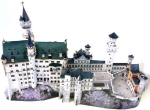 3D пъзел UMBUM от 359 части - Замък Нойшвайнщайн