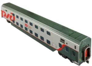 3D пъзел UMBUM от 52 части - Двуетажен вагон