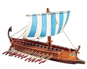 3D пъзел UMBUM от 58 части - Кораб гръцка бирема