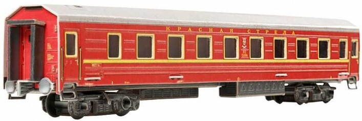 3D пъзел UMBUM от 59 части - Спален вагон Червената стрела