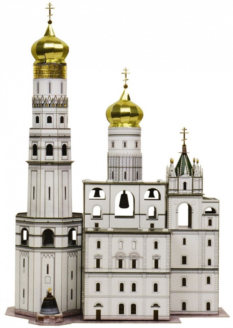 3D пъзел UMBUM от 62 части - Камбанария Иван Велики