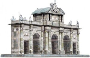 3D пъзел UMBUM от 68 части - Вратата на Алкала