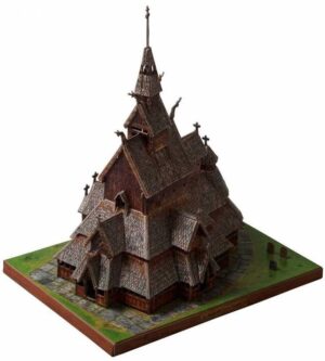 3D пъзел UMBUM от 70 части - Бургундска църква