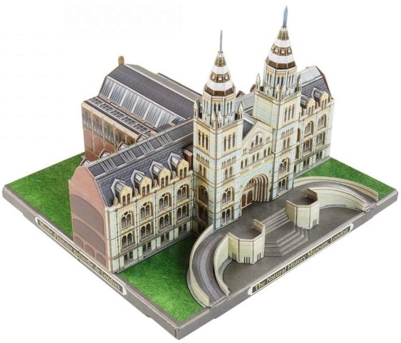 3D пъзел UMBUM от 76 части - Природо-исторически музей, Лондон