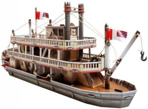 3D пъзел UMBUM от 93 части - Речен параход