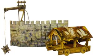 3D пъзел UMBUM - Таран и крепостна стена