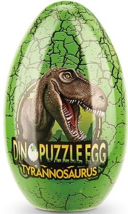 3D пъзел в метална кутия Cubic Fun от 63 части - Тиранозавър Рекс