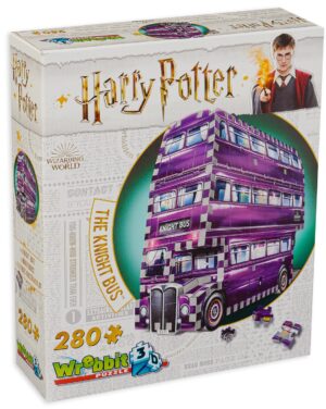 3D Пъзел Wrebbit от 280 части - Вълшебният автобус