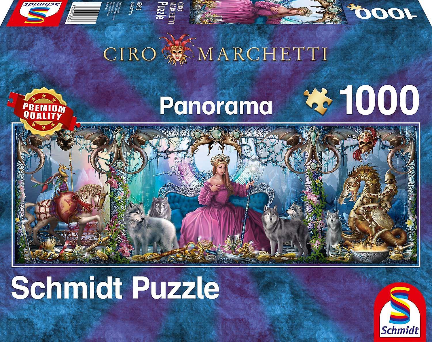 Пъзел Schmidt от 1000 части - Ледения дворец, Чиро Марчети