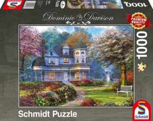 Пъзел Schmidt от 1000 части - Викторианско имение, Доминик Дейвисън