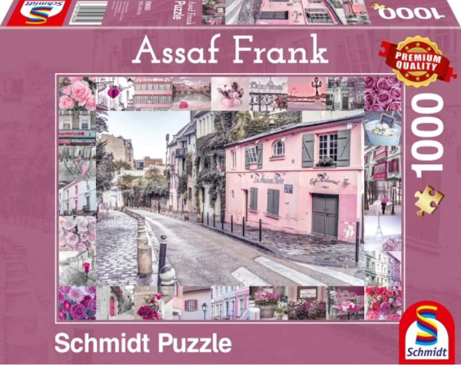 Пъзел Schmidt от 1000 части - Романтично пътешествие, Ассаф Франк