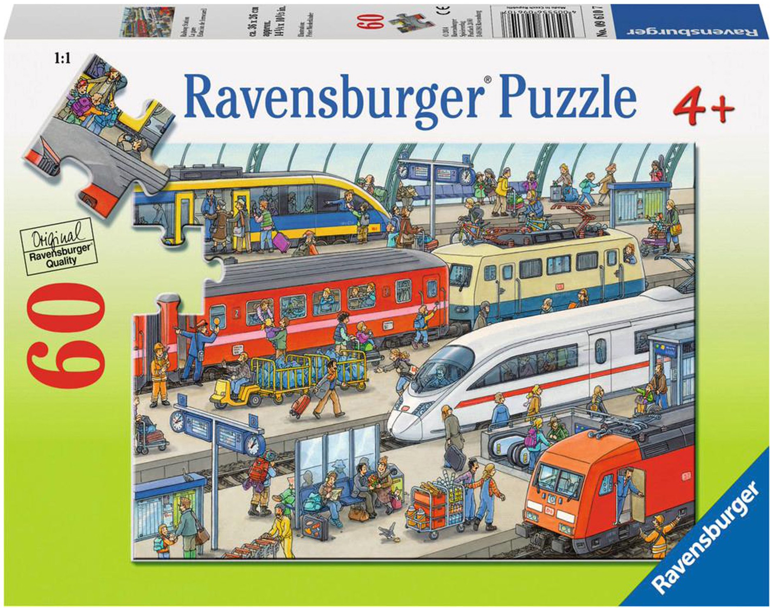 Пъзел Ravensburger от 60 части - Гара 09610