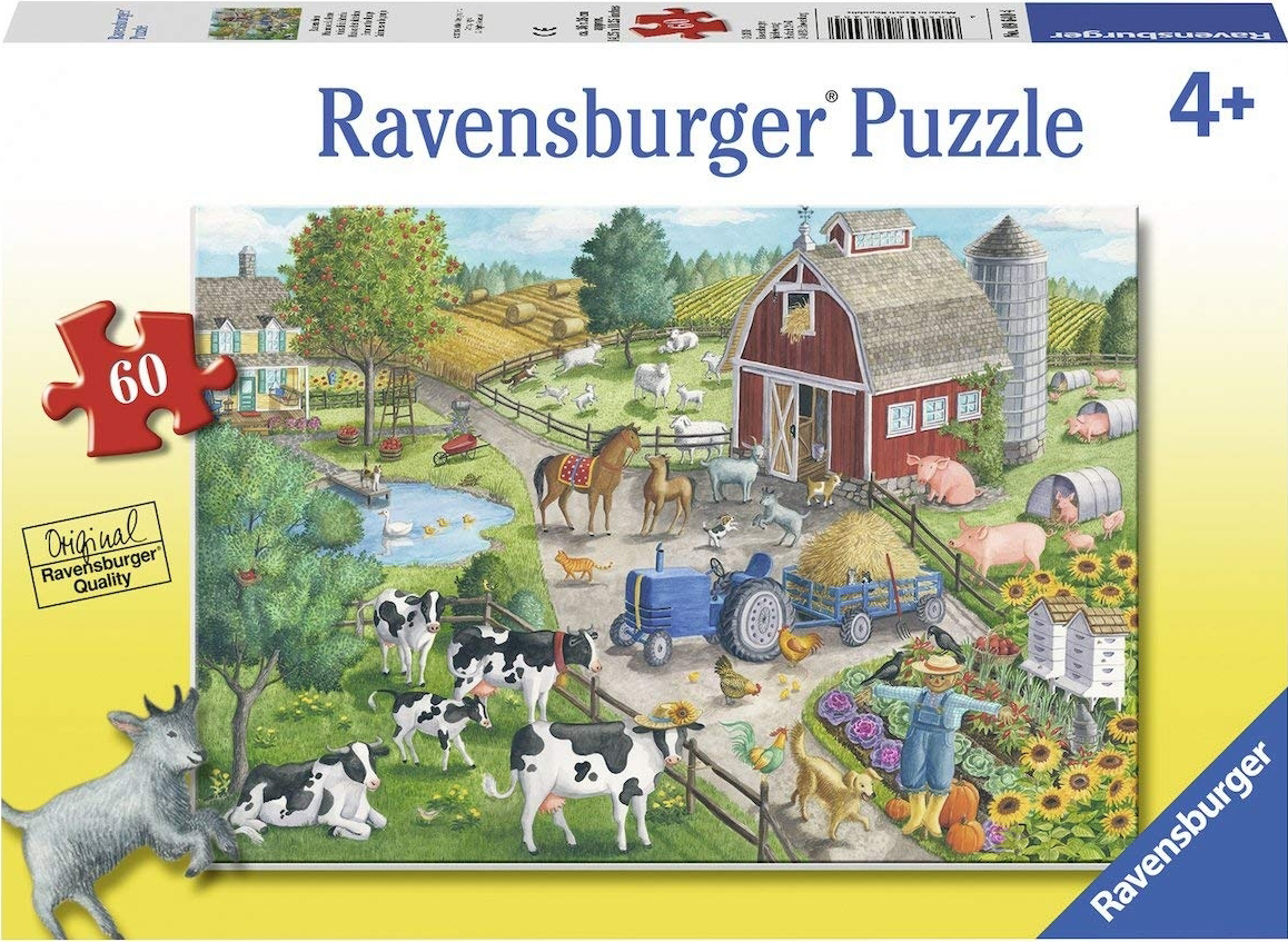 Пъзел Ravensburger от 60 части - Ферма