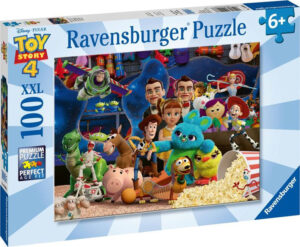 Пъзел Ravensburger от 100 XXL части - Играта на играчките 4
