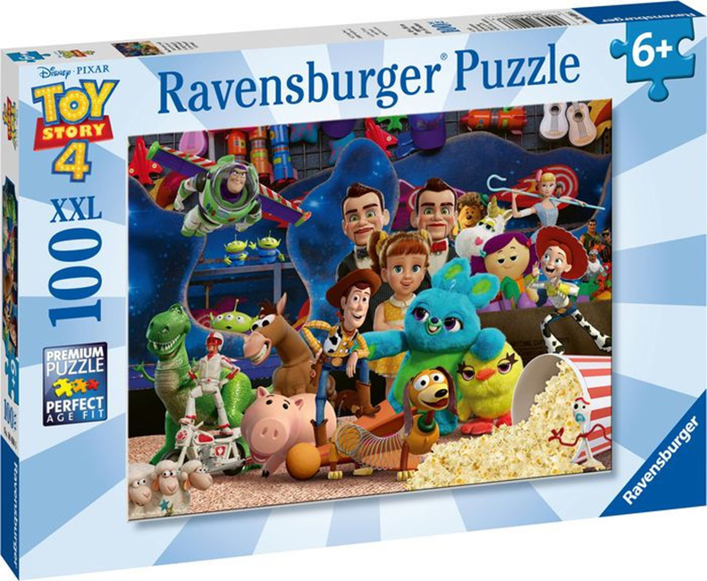 Пъзел Ravensburger от 100 XXL части - Играта на играчките 4