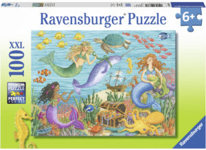 Пъзел Ravensburger от 100 XXL части - Приятелите на нарвала
