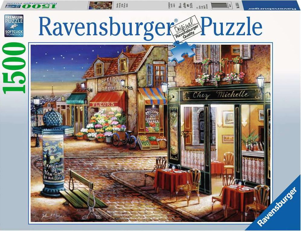 Пъзел Ravensburger от 1500 части - Тайнствено кътче от Париж