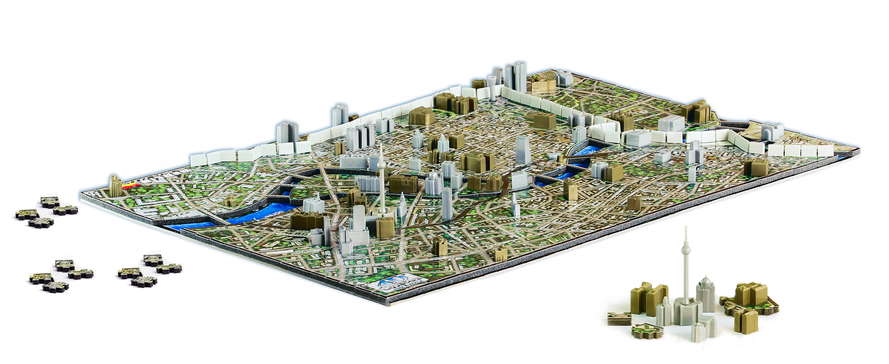 4D Пъзел Cityscape - Берлин, Германия