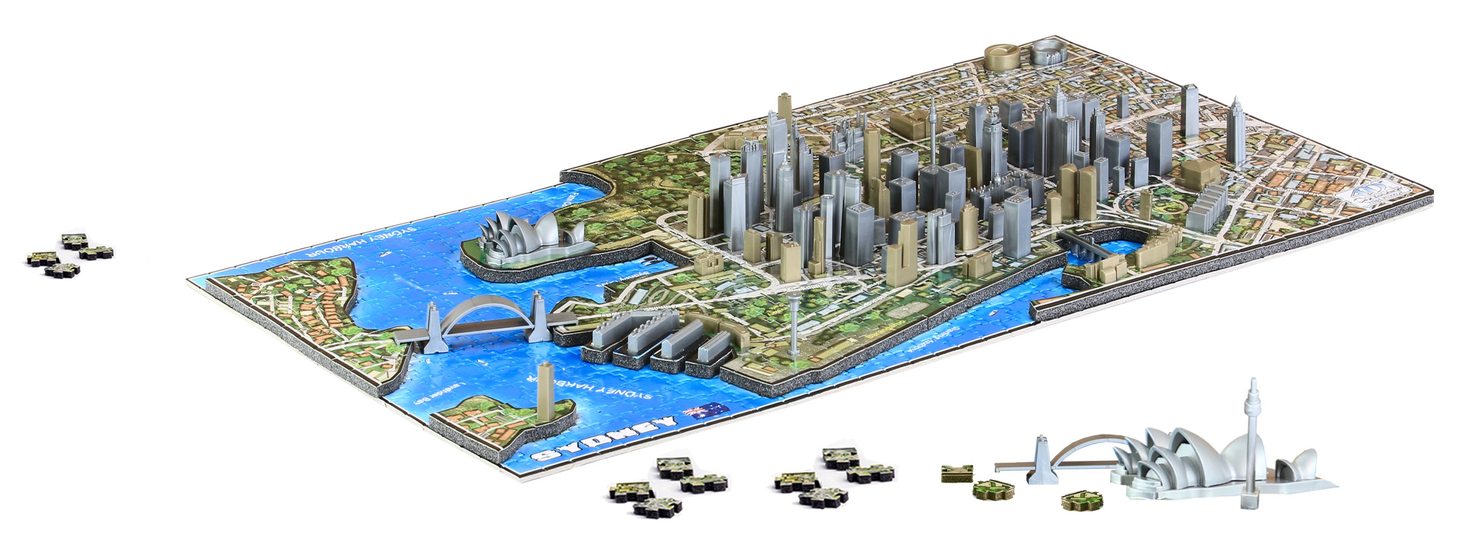 Сидни, Австралия - 4D Пъзел Cityscape