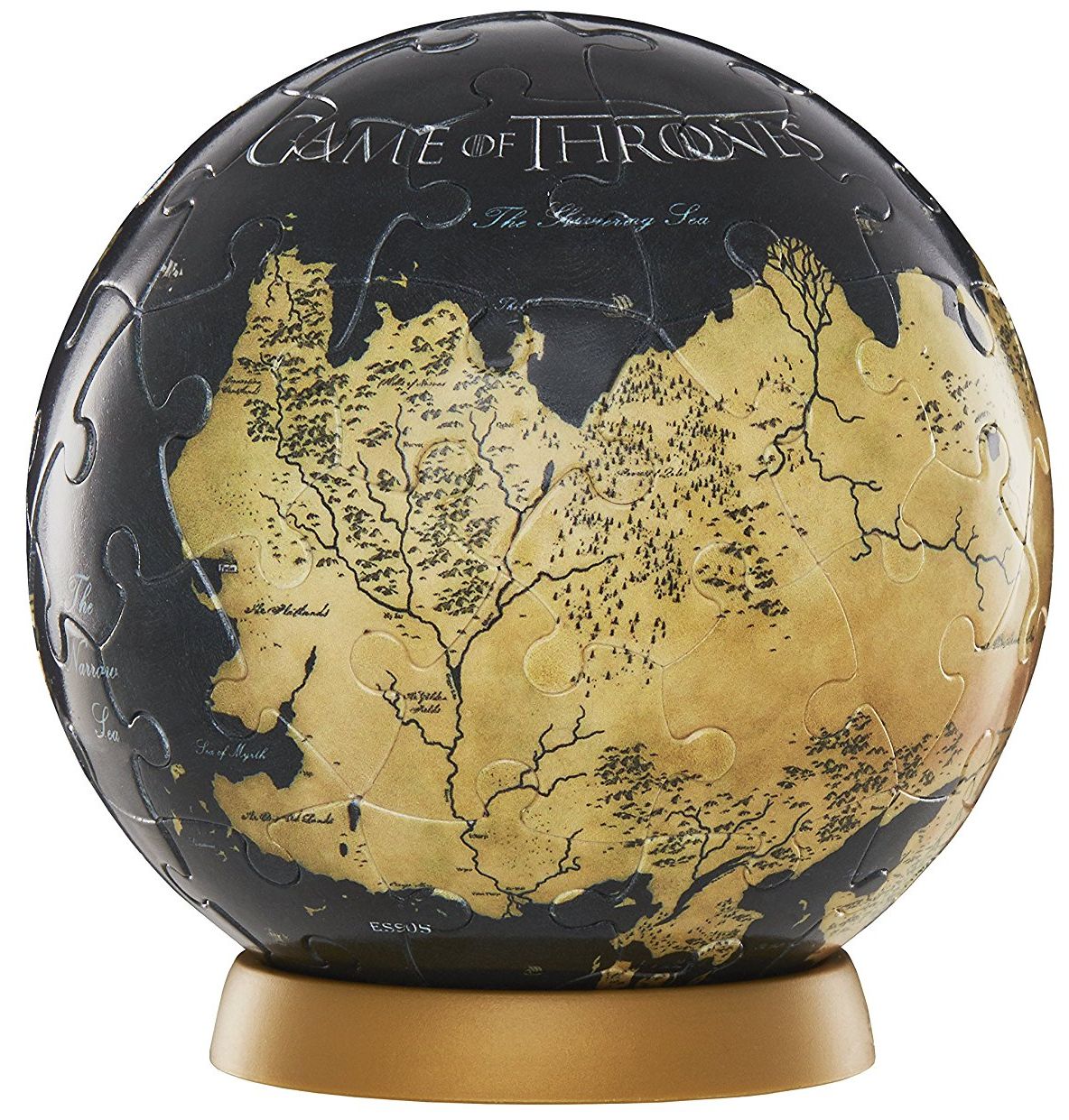 3D пъзел 4D Cityscape от 60 части - Game of Thrones, непознатият свят