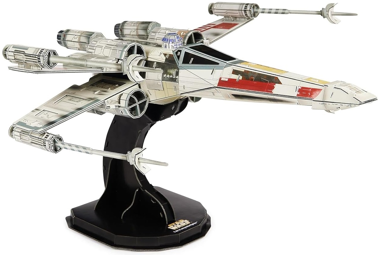 4D пъзел Spin Master от 160 части - Star Wars: T-65 X-Wing Starfighter