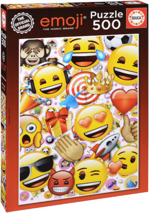 Пъзел Educa от 500 части - Емоджи