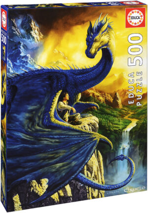 Пъзел Educa от 500 части - Ерагон и Сафира, Сируело Кабрал