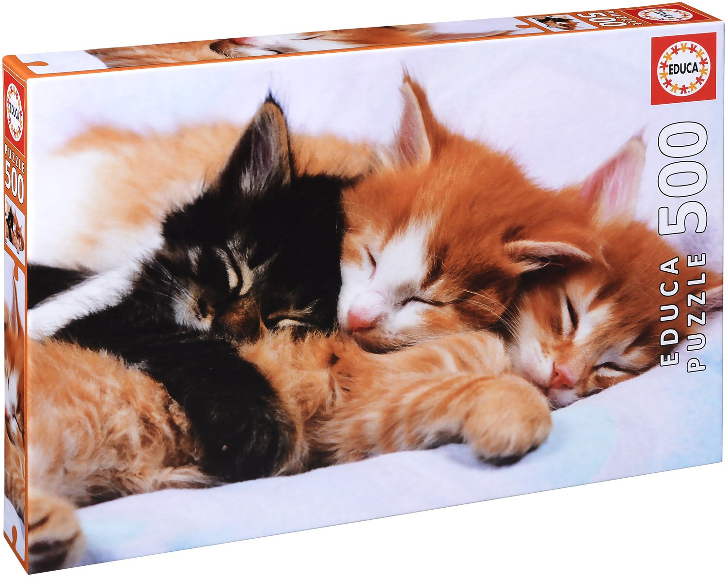 Пъзел Educa от 500 части - Котета