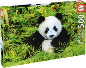 Пъзел Educa от 500 части - Панда