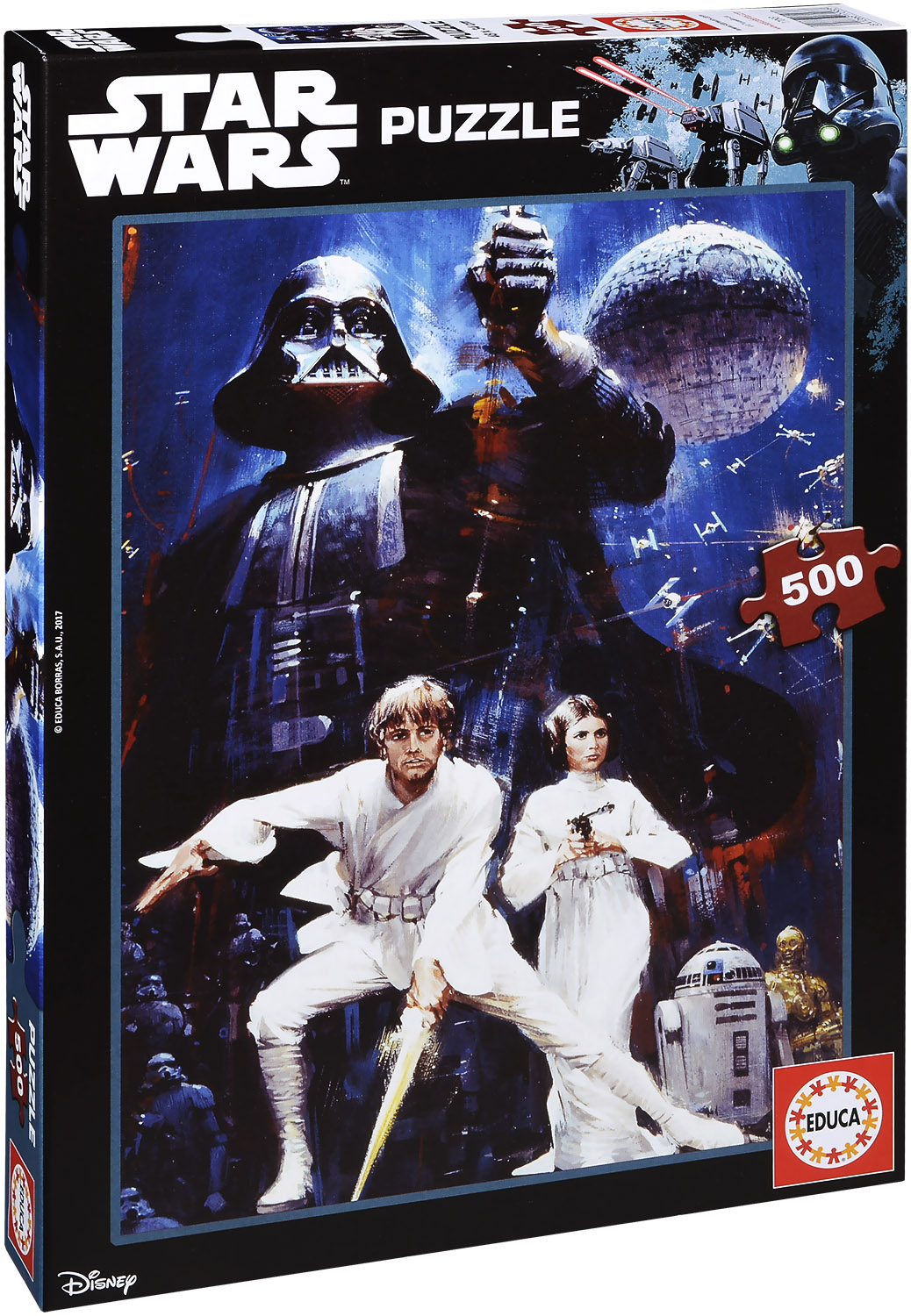 Пъзел Educa от 500 части - Междузвездни войни, Епизод IV