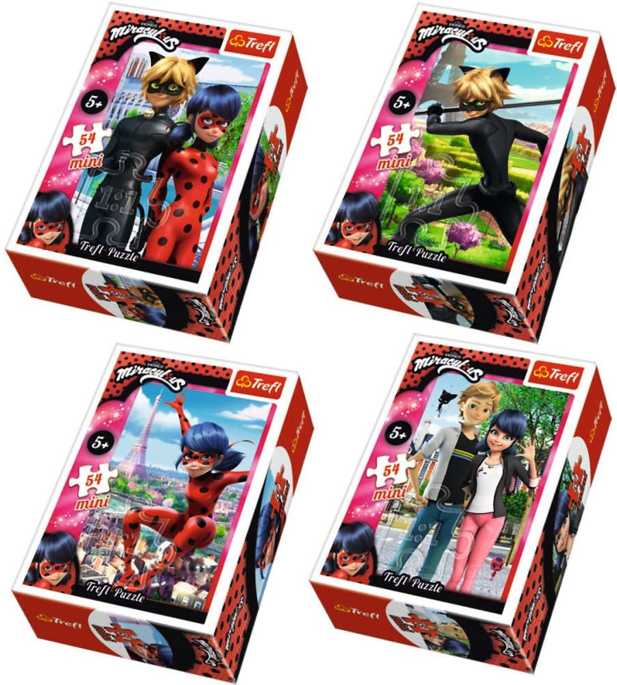 Мини пъзел Trefl от 54 части - Време за трансформация, асортимент