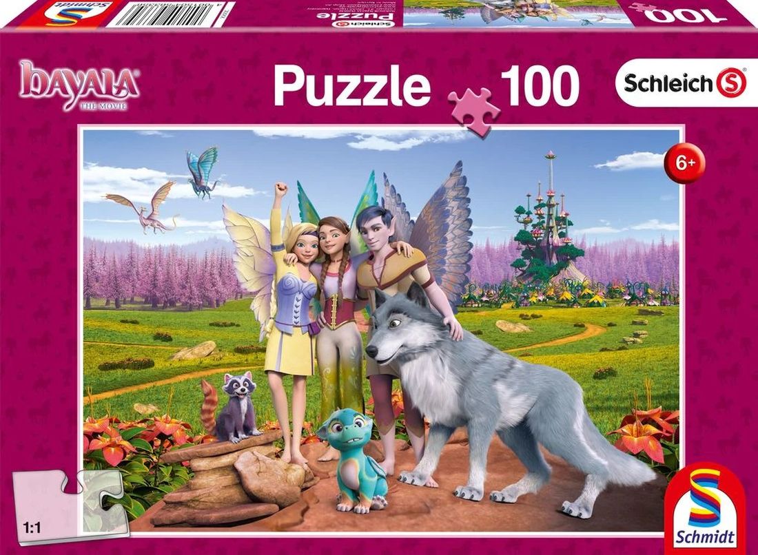 Пъзел Schmidt от 100 части - Земя на елфи и дракони