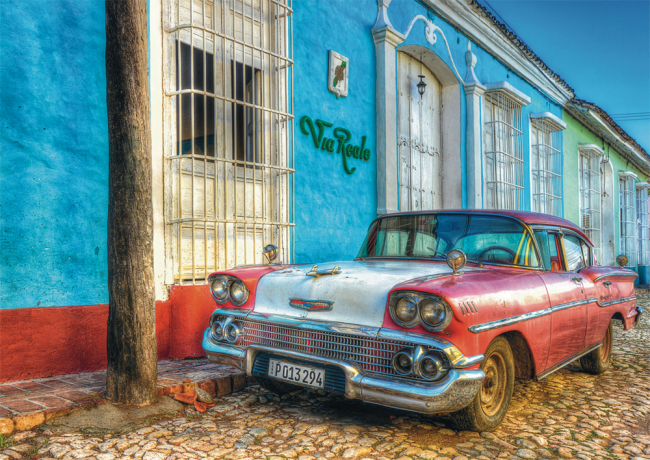 Пъзел Schmidt от 500 части - Клуб Виа Реале, Куба