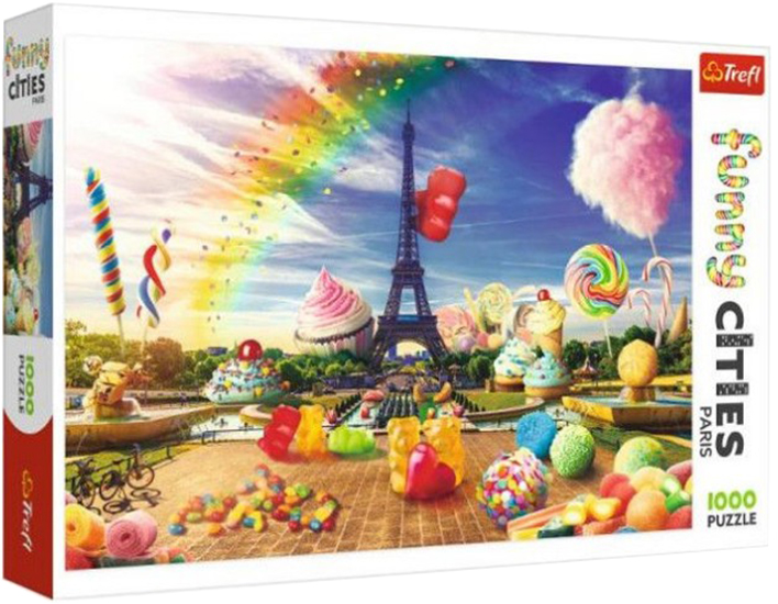 Пъзел Trefl от 1000 части - Сладък Париж