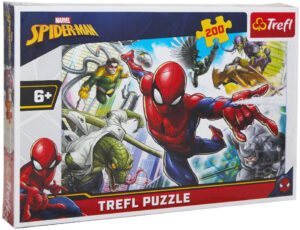 Пъзел Trefl от 200 части - Спайдърмен, Роден да бъде супергерой