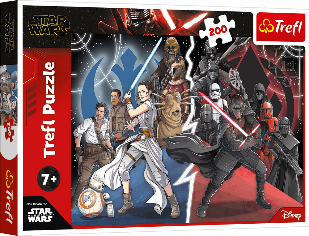 Пъзел Trefl от 200 части - Star Wars, Episode IX, Галактическа война
