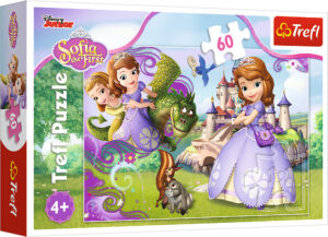 Пъзел Trefl от 60 части - Приключенията на принцеса София