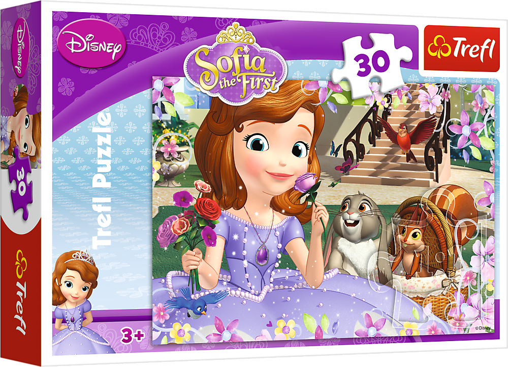Пъзел Trefl от 30 части - София Първа, Рози