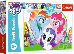 Пъзел Trefl от 30 части - Малкото Пони, Заедно е по-добре