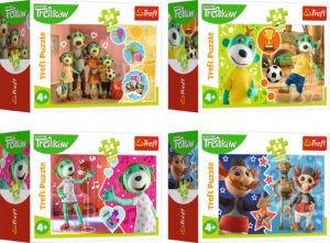 Мини пъзел Trefl от 54 части - Забавния свят на Трефликс, асортимент
