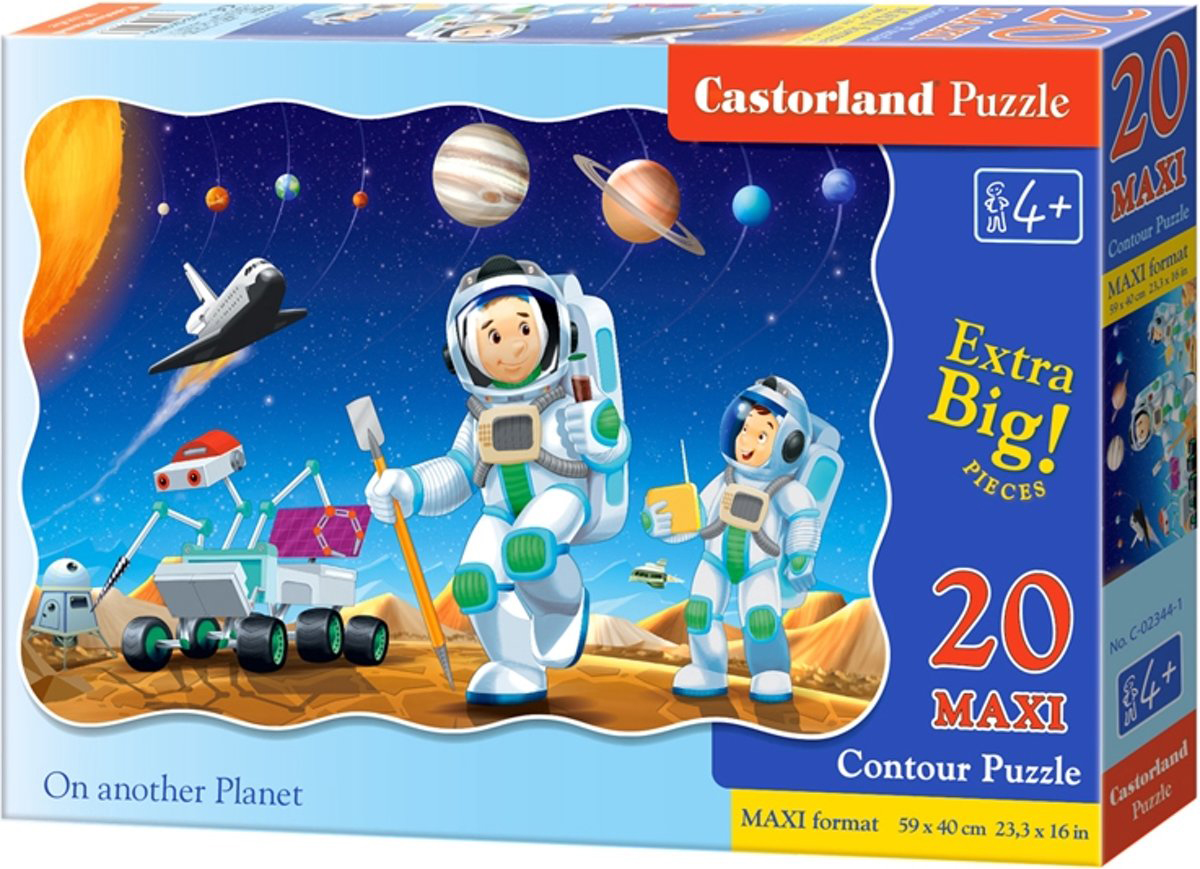Пъзел Castorland от 20 XXL части - На друга планета