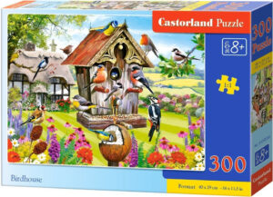 Пъзел Castorland от 300 части - Къща за птици