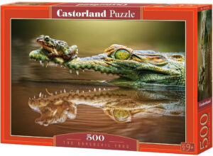 Пъзел Castorland от 500 части - Смела жаба