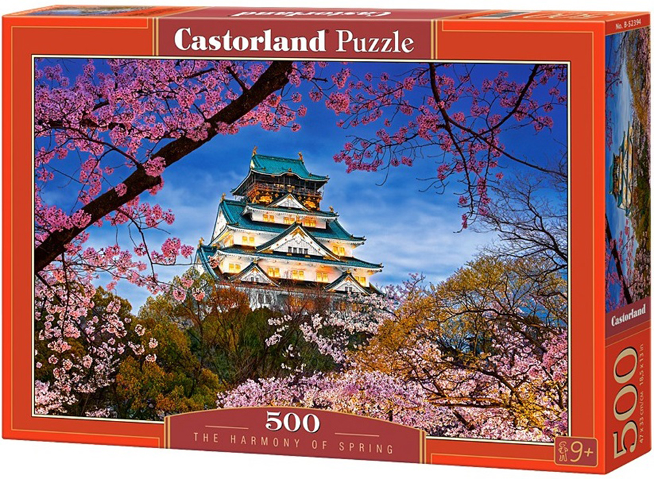 Пъзел Castorland от 500 части - Хармонията на пролетта