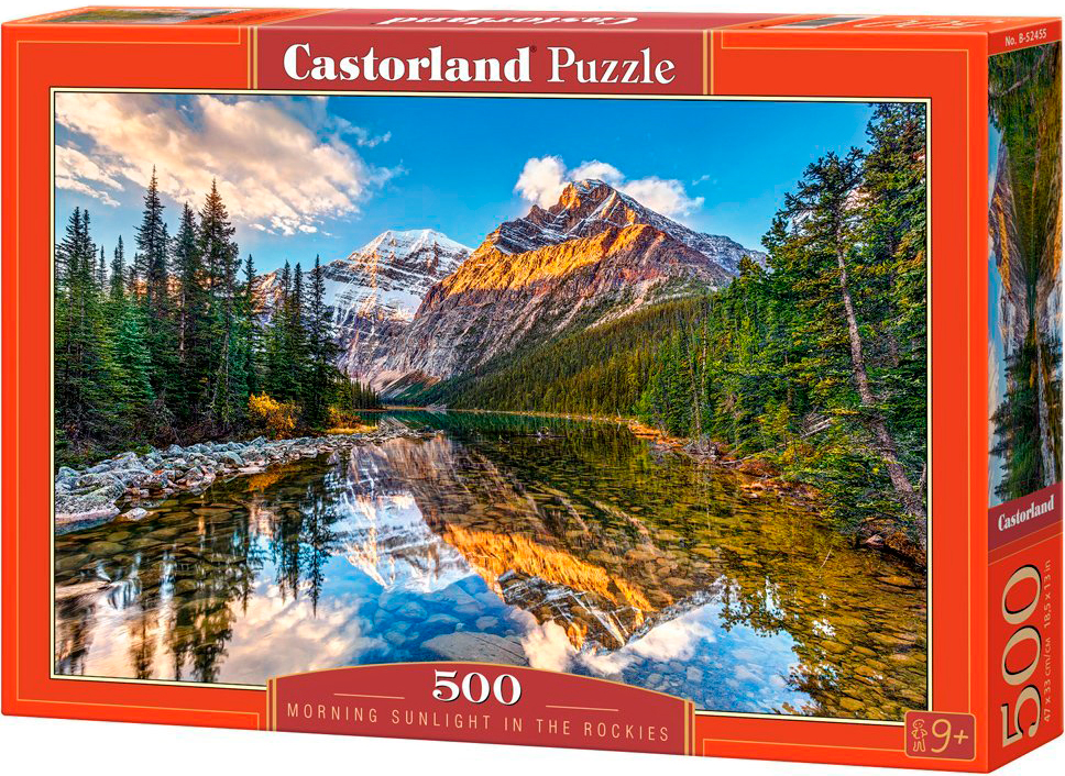 Пъзел Castorland от 500 части - Утринна светлина в скалите