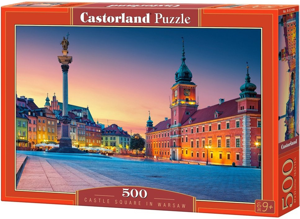 Пъзел Castorland от 500 части - Кралският замък във Варшава